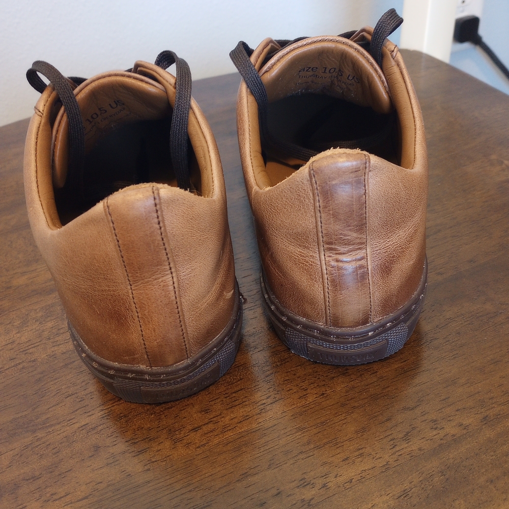 Thursday Boot Company Brown Leather Sneakers - Picture 2 of 7